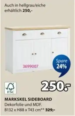 Jysk MARKSKEL SIDEBOARD Angebot