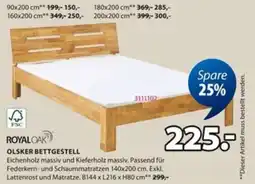 Jysk OLSKER BETTGESTELL Angebot