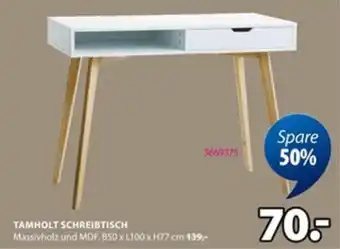 Jysk TAMHOLT SCHREIBTISCH Angebot