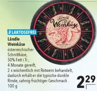 CITTI Markt Ländle Weinkäse Angebot