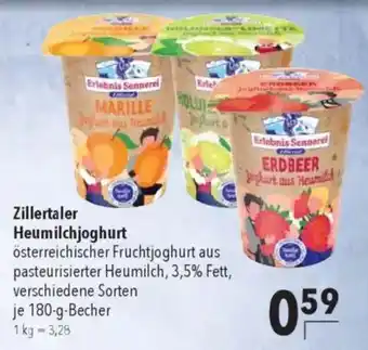 CITTI Markt Zillertaler Heumilchjoghurt Angebot
