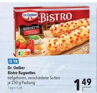 CITTI Markt Dr. Oetker Bistro Baguettes Angebot