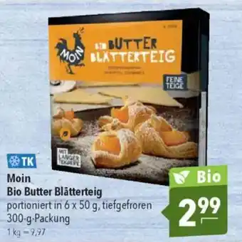 CITTI Markt Moin Bio Butter Blätterteig Angebot