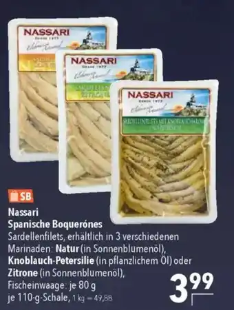 CITTI Markt Nassari Spanische Boquerónes Angebot