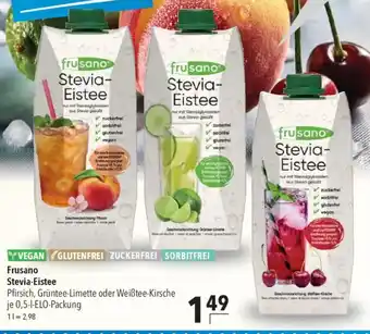 CITTI Markt Frusano Stevia-Eistee Angebot