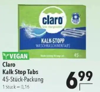 CITTI Markt Claro Kalk Stop Tabs Angebot