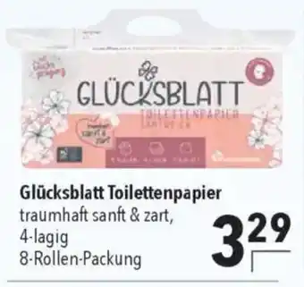 CITTI Markt Glücksblatt Toilettenpapier Angebot