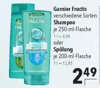 CITTI Markt Garnier Fructis Shampoo oder Spülung Angebot