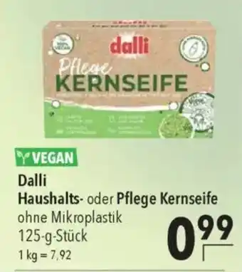 CITTI Markt Dalli Haushalts- oder Pflege Kernseife Angebot
