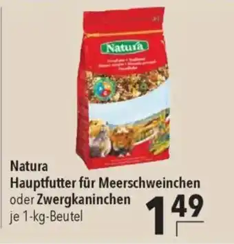 CITTI Markt Natura Hauptfutter für Meerschweinchen oder Zwergkaninchen Angebot