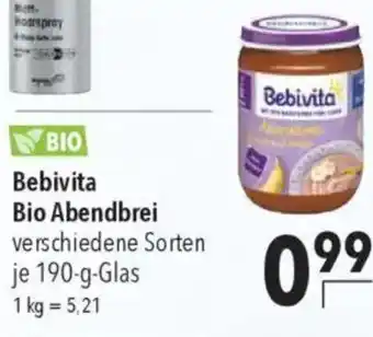 CITTI Markt Bebivita Bio Abendbrei Angebot