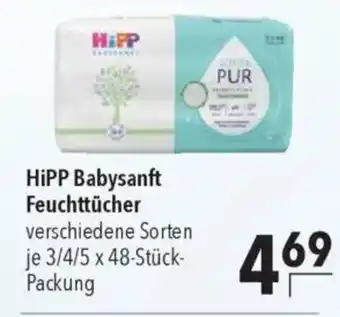 CITTI Markt HiPP Babysanft Feuchttücher Angebot