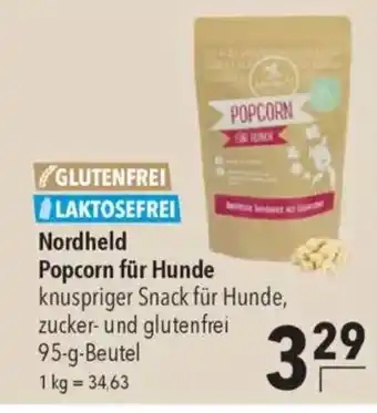 CITTI Markt Nordheld Popcorn für Hunde Angebot
