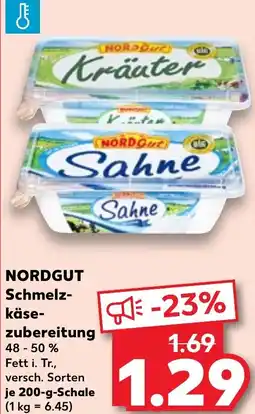 Kaufland NORDGUT Schmelz- käse- zubereitung Angebot