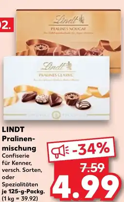 Kaufland LINDT Pralinen- mischung Angebot