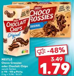 Kaufland NESTLÉ Choco Crossies oder Choclait Chips Angebot