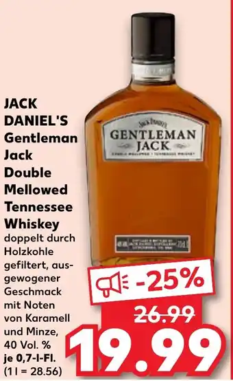 Kaufland JACK DANIEL'S Gentleman Jack Double Mellowed Tennessee Whiskey Angebot