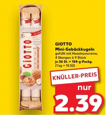 Kaufland GIOTTO Mini-Gebäckkugeln Angebot