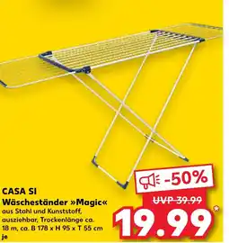 Kaufland CASA SI Wäscheständer Magic Angebot