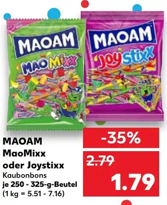 Kaufland MAOAM MaoMixx oder Joystixx Angebot