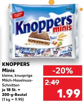 Kaufland KNOPPERS Minis Angebot