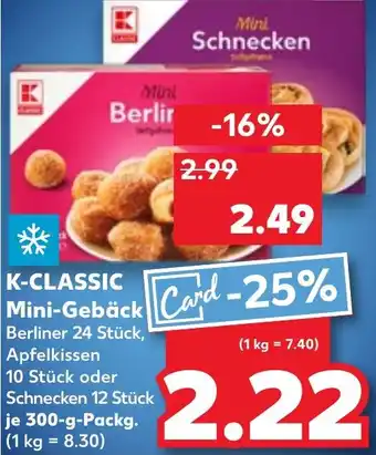 Kaufland K-CLASSIC Mini-Gebäck Angebot