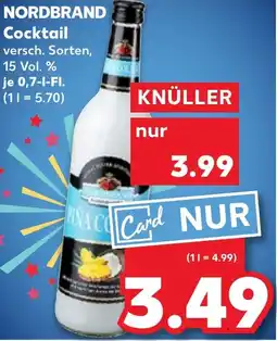 Kaufland NORDBRAND Cocktail Angebot