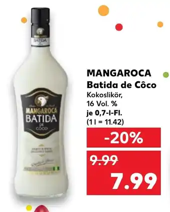 Kaufland MANGAROCA Batida de Côco Angebot