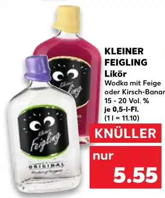 Kaufland KLEINER FEIGLING Likör Angebot