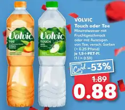 Kaufland VOLVIC Touch oder Tee Angebot