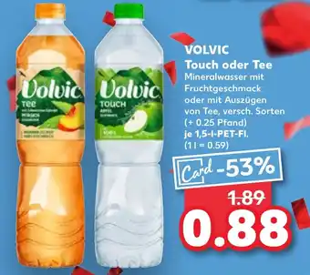 Kaufland VOLVIC Touch oder Tee Angebot