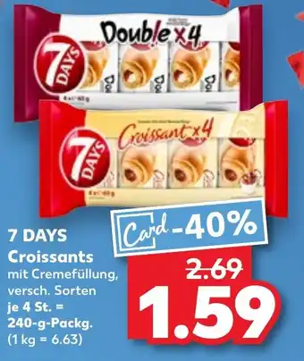 Kaufland 7 DAYS Croissants Angebot