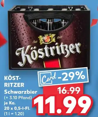 Kaufland KÖST- RITZER Schwarzbier Angebot