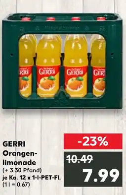 Kaufland GERRI Orangen- limonade Angebot