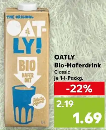 Kaufland OATLY Bio-Haferdrink Angebot