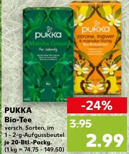 Kaufland PUKKA Bio-Tee Angebot