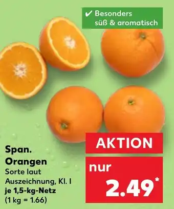 Kaufland Span. Orangen Angebot