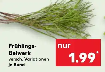 Kaufland Frühlings- Beiwerk Angebot