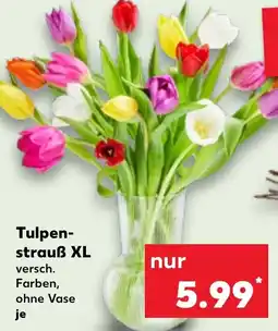 Kaufland Tulpen- strauß XL Angebot