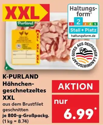 Kaufland K-PURLAND Hähnchen- geschnetzeltes XXL Angebot