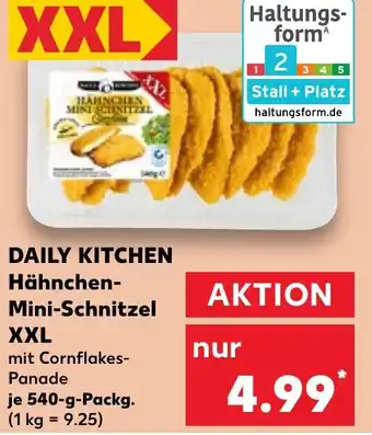 Kaufland DAILY KITCHEN Hähnchen- Mini-Schnitzel XXL Angebot