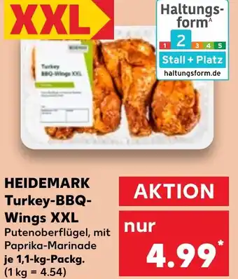 Kaufland HEIDEMARK Turkey-BBQ- Wings XXL Angebot