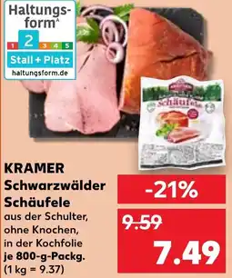 Kaufland KRAMER Schwarzwälder Schäufele Angebot