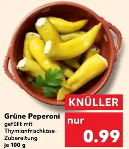 Kaufland Grüne Peperoni Angebot