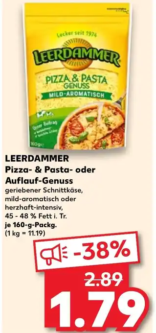 Kaufland LEERDAMMER Pizza- & Pasta- oder Auflauf-Genuss Angebot