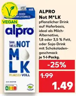 Kaufland ALPRO Not MLK Angebot