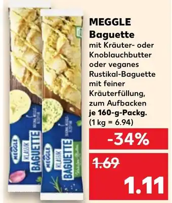 Kaufland MEGGLE Baguette Angebot