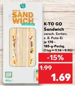 Kaufland K-TO GO Sandwich Angebot