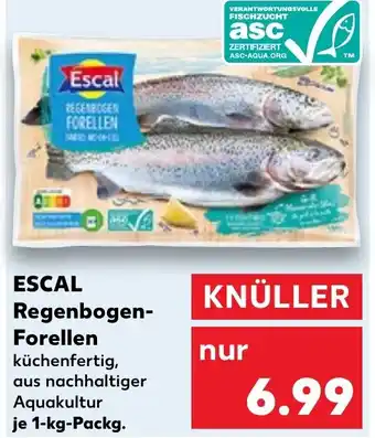 Kaufland ESCAL Regenbogen- Forellen Angebot