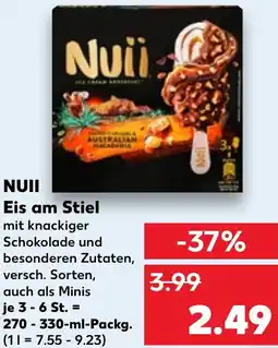 Kaufland NUII Eis am Stiel Angebot